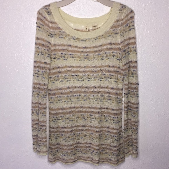Anthropologie Sheer Sweater - Picture 1 of 3